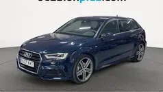 Azul Usado 2018 Audi A3 Sportback S-Line Utilitario | 21.355 € (Buen precio)
