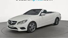 Blanco Usado 2015 Mercedes E220 Descapotable | 23.990 € (Precio justo)