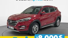 Rojo Usado 2017 Hyundai Tucson SUV | 16.490 € (Precio justo)