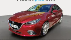 Rojo Usado 2015 Mazda 3 Luxury Berlina | 12.900 € (Precio justo)