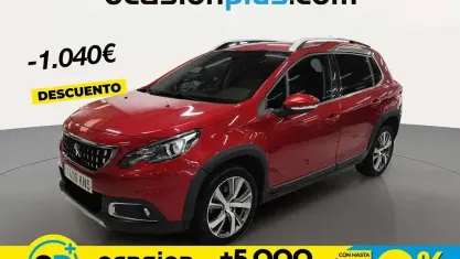 Używany Peugeot 2008 Allure 110 KM (80 kW) 2018 Czerwony SUV