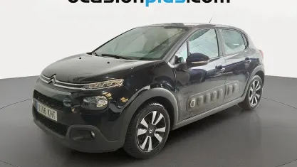 Usado Citroën C3 Feel 82 CV (60 kW) 2018 Negro Utilitario