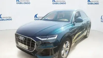 Usado Audi Q8 381 CV (280 kW) 2021 Azul SUV
