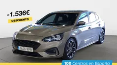 Gris Usado 2018 Ford Focus ST-Line Berlina | 16.400 € (Precio justo)