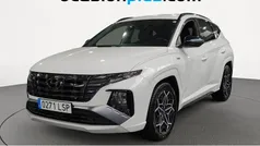 Blanco Usado 2021 Hyundai Tucson N Line SUV | 22.637 € (Precio justo)