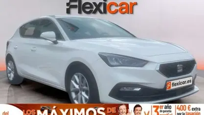 Używany Seat Leon 116 KM (85 kW) 2020 Biały Sedan/Limuzyna