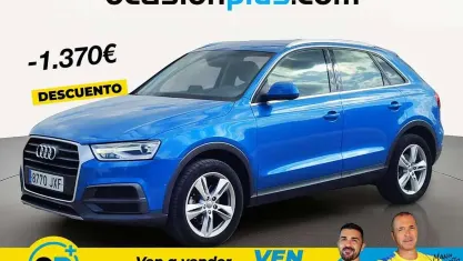Usado Audi Q3 Design 150 CV (110 kW) 2017 Azul SUV
