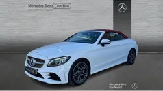 Usado 2021 Mercedes C220 AMG line Descapotable | 39.990 € (Precio justo)