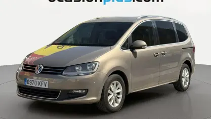 Usado VW Sharan Edition 150 CV (110 kW) 2017 Oro Monovolumen