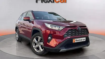 Usado Toyota RAV4 Hybrid Advance 220 CV (161 kW) 2020 Granate SUV