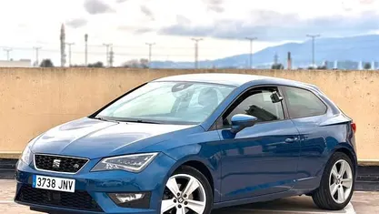 Usado Seat Leon FR 150 CV (110 kW) 2016 Azul Utilitario