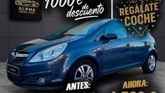 Gris / plata Usado 2009 Opel Corsa Berlina | 4723 € (Precio justo)