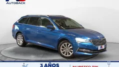 Azul Usado 2020 Skoda Superb Style Familiar | 18.600 € (Precio justo)