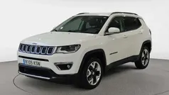 Blanco Usado 2018 Jeep Compass Limited SUV | 16.773 € (Precio justo)