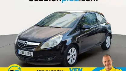 Usado Opel Corsa Enjoy 90 CV (66 kW) 2008 Negro Utilitario