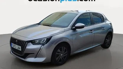 Usado Peugeot 208 Active 102 CV (75 kW) 2021 Gris plata Utilitario