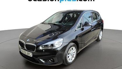 Käytetty BMW 218 Active Tourer 150 HP (110 kW) 2016 Musta Tila-auto