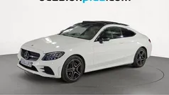 Blanco Usado 2021 Mercedes C200 AMG Coupe | 34.819 € (Precio justo)