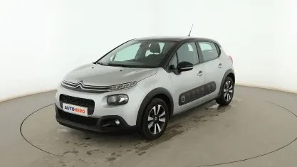Usado Citroën C3 Feel 82 HP (60 kW) 2018 Cinzento Citadino