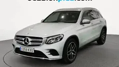 Gris plata Usado 2019 Mercedes GLC220 SUV | 34.455 € (Precio justo)