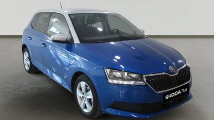 Azul Usado 2021 Skoda Fabia Ambition Utilitario | 13.890 € (Precio justo)
