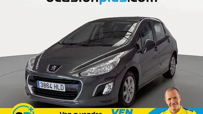 Usado Peugeot 308 Active 120 CV (88 kW) 2012 Gris Utilitario