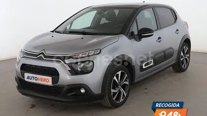 Gris Usado 2021 Citroën C3 PureTech Utilitario | 10.299 € (Precio justo)