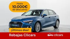 Azul Usado 2022 Audi A3 Sportback e-tron Advanced Berlina | 22.990 € (Precio justo)