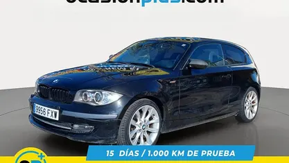 Usado BMW 120 170 CV (125 kW) 2007 Negro Utilitario