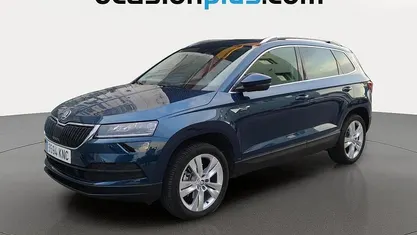 Usado Skoda Karoq Style 150 CV (110 kW) 2018 Azul SUV