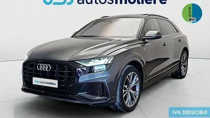 Usado Audi Q8 S-Line 340 CV (250 kW) 2021 Gris SUV