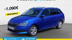 Azul Usado 2020 Skoda Fabia Ambition Familiar | 11.990 € (Precio justo)