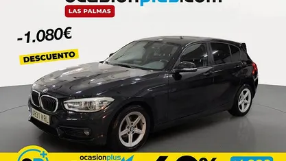 Usado BMW 116 109 CV (80 kW) 2018 Negro Utilitario