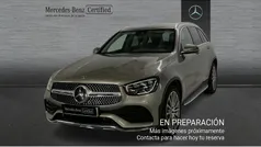 Gris / plateado Usado 2022 Mercedes GLC300 AMG line SUV | 43.990 € (Buen precio)