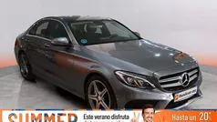 Gris Usado 2017 Mercedes C220 Berlina | 22.970 € (Precio justo)