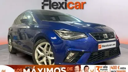 Usado Seat Ibiza FR 150 CV (110 kW) 2019 Azul Utilitario