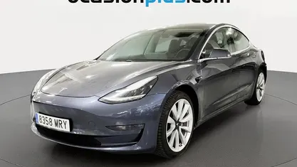 Usado Tesla Model 3 350 kW (476 CV) 2019 Gris plata Berlina
