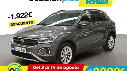 Usado VW T-Roc Life 110 CV (80 kW) 2024 Gris SUV