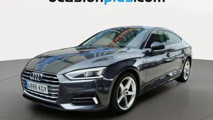 Usado Audi A5 Sportback Sport 150 CV (110 kW) 2018 Gris Utilitario