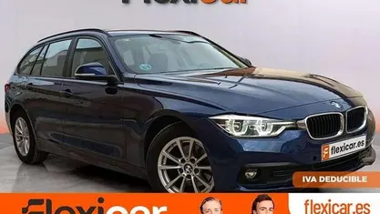 Usado BMW 318 150 CV (110 kW) 2018 Azul Familiar