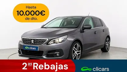 Gris / plata Usado 2018 Peugeot 308 Allure Berlina | 10.490 € (Precio justo)
