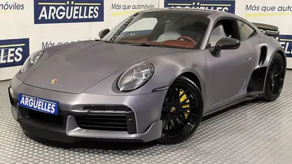 Gris / plata Usado 2021 Porsche 911 Turbo S Coupe | 232.990 € (Precio justo)