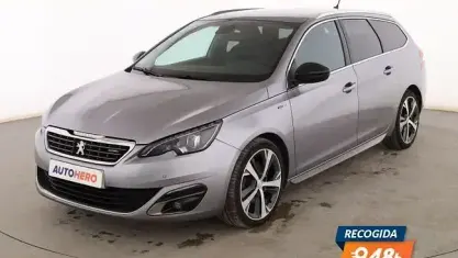 Usado Peugeot 308 GT-line 150 CV (110 kW) 2015 Gris Familiar