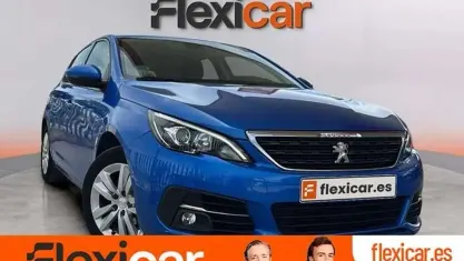 Usado Peugeot 308 Active 110 CV (80 kW) 2021 Azul Utilitario