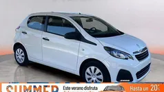 Blanco Usado 2020 Peugeot 108 Collection Utilitario | 8990 € (Precio justo)