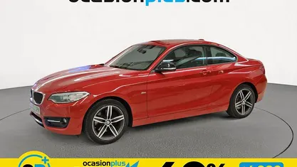 Usado BMW 220 190 CV (139 kW) 2015 Rojo Coupe
