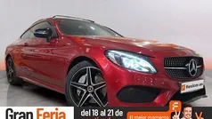 Rojo Usado 2017 Mercedes C300 Descapotable | 32.990 € (Precio justo)