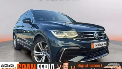 Usado VW Tiguan R-line 150 CV (110 kW) 2021 Azul SUV