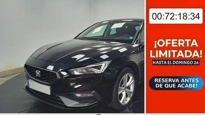 Begagnad Seat Leon FR 150 HK (110 kW) 2021 Svart Sedan