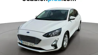 Usado Ford Focus Trend+ 125 CV (91 kW) 2020 Blanco Utilitario